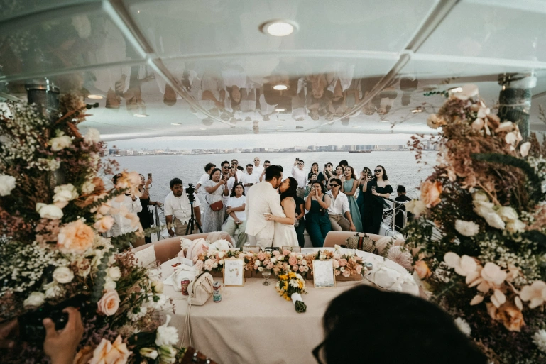 yacht wedding manila