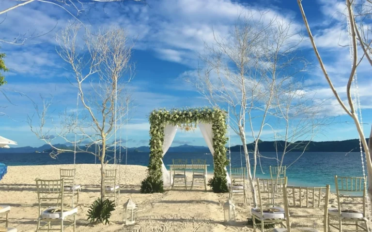 beach wedding Philippines